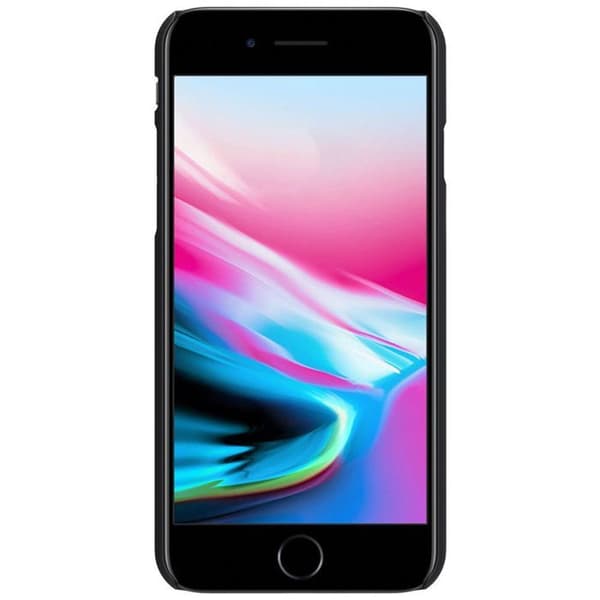 Coque iPhone 7/8/SE 2/SE 2020/SE 3 - Nillkin - Super Frosted Shield - Svart - Hård - Vattentät