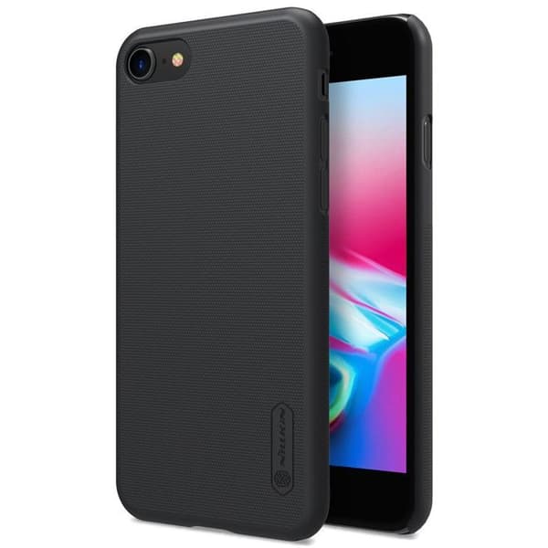 Coque iPhone 7/8/SE 2/SE 2020/SE 3 - Nillkin - Super Frosted Shield - Svart - Hård - Vattentät