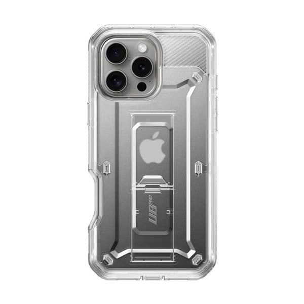 Skydd för iPhone 16 Pro Max - Supcase Unicorn Beetle Pro - Transparent