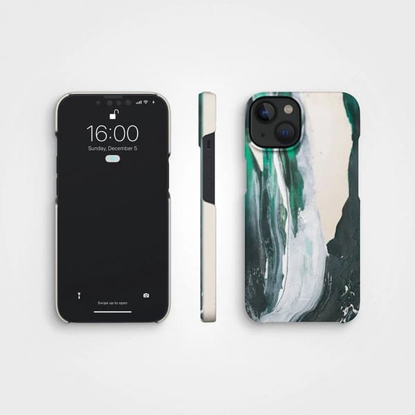 agood company iPhone 13 Skal Växtbaserat Green Paint