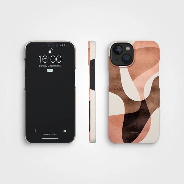 agood company iPhone 13 Kuori Kasvipohjainen Curves