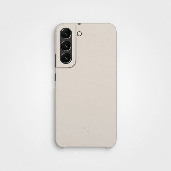 agood company Samsung Galaxy S22 Plus Cover Plantebaseret Vanilla White