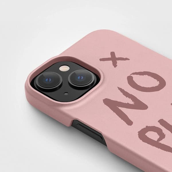agood company iPhone 14 Kuori Kasvipohjainen No Plastic Dusty Pink