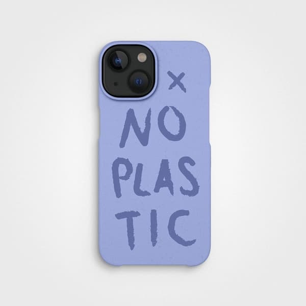 agood company iPhone 14 Kuori Kasvipohjainen No Plastic Vista Blue
