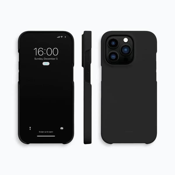 agood company iPhone 14 Pro Max Deksel Plantebasert Soft Charcoal Black