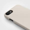 Miniatyrbilde 3 av 3: agood company iPhone 6/6S/7/8/SE Deksel Plantebasert Vanilla White