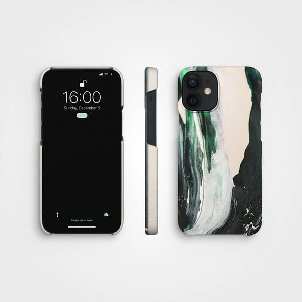 agood company iPhone 12 Mini Deksel Plantebasert Green Paint