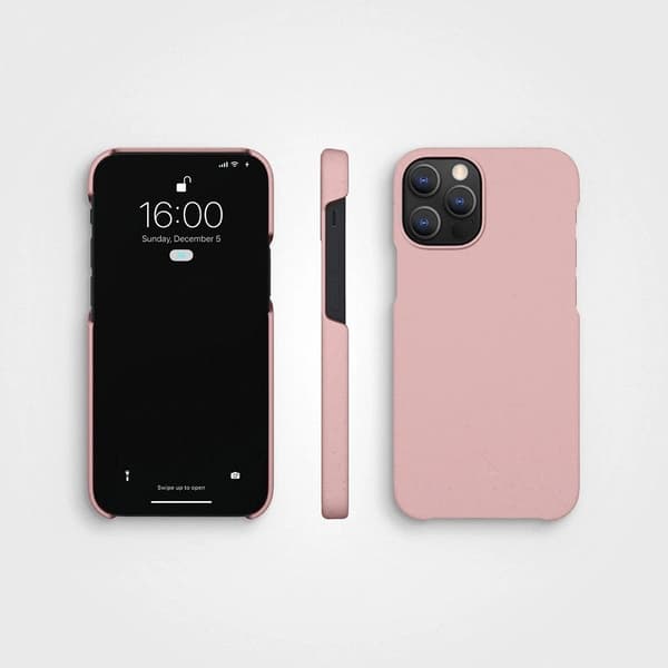 agood company iPhone 12/iPhone 12 Pro Deksel Plantebasert Dusty Pink