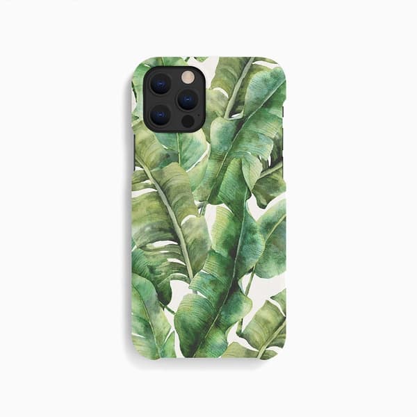 agood company iPhone 12/iPhone 12 Pro Kuori Kasvipohjainen Palm Leaves