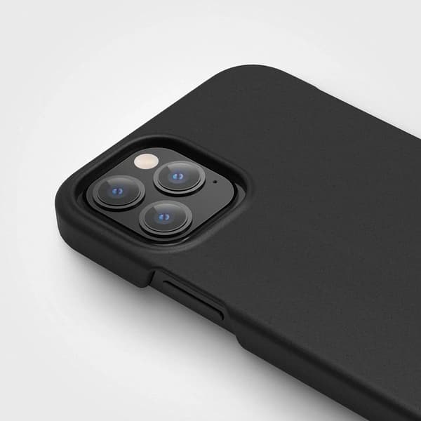 agood company iPhone 12 Pro Max Kuori Kasvipohjainen Charcoal Black