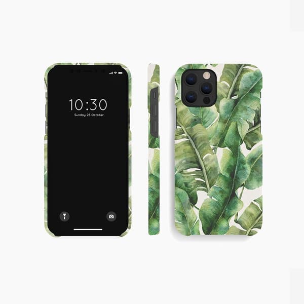 agood company iPhone 12 Pro Max Kuori Kasvipohjainen Palm Leaves