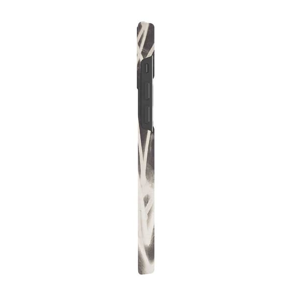 agood company iPhone 12 Pro Max Kuori Kasvipohjainen Graffiti Heart Black White