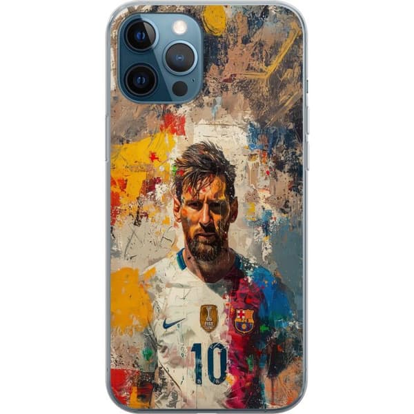 Apple iPhone 12 Pro Gjennomsiktig deksel Messi Art