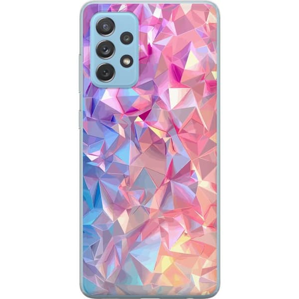 Samsung Galaxy A52 5G Gennemsigtig cover Dimensional Fantasi