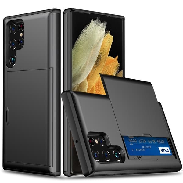 INF Beskyttelsesveske med kortholder til Samsung telefon Samsung Galaxy S8 Plus