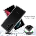 Miniatyrbild 4 av 5: Samsung S23 Ultra Heltäckande Premium 3D Skal 3in1 ThreeSixty Clear