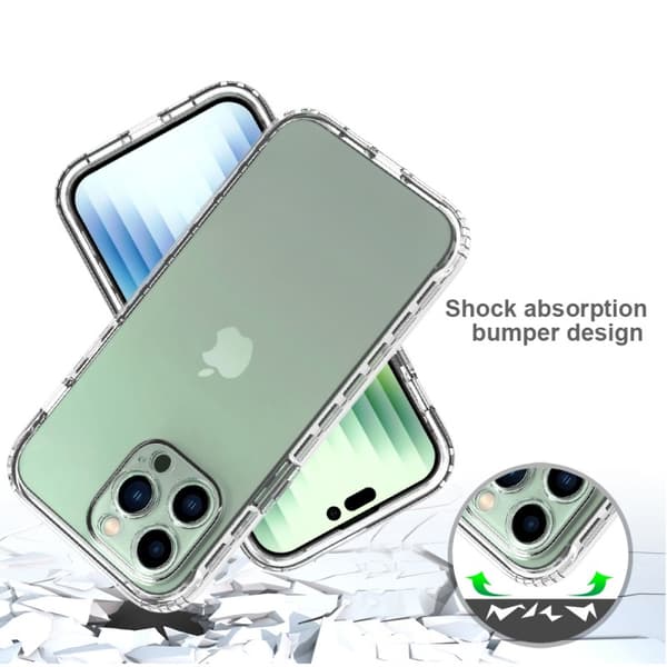 iPhone 16 Pro Heltäckande Premium 3D Skal 3in1 ThreeSixty Clear