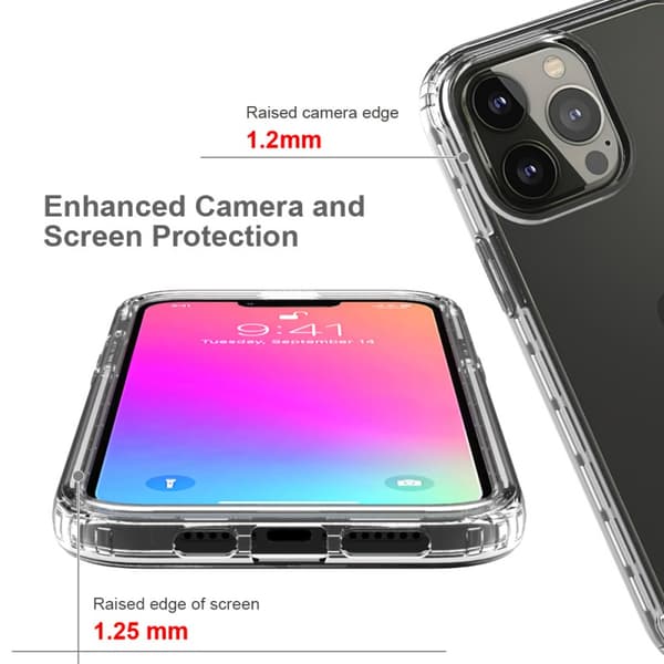 iPhone 11 Pro Max Heltäckande Premium 3D Skal 3in1 ThreeSixty Clear