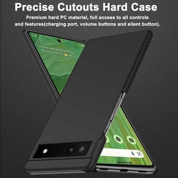 Google Pixel 8A Ultratunt Mattsvart Skal Basic V2