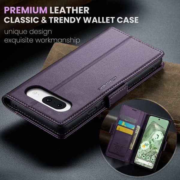 CaseMe Skin Pro Fodral Google Pixel 8A - Lila