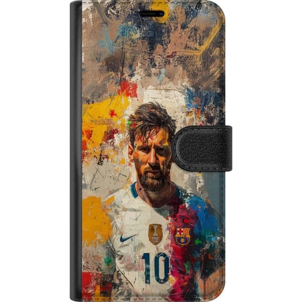 Google Pixel 9 Pro XL Plånboksfodral Messi Art