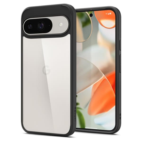 Spigen Ultra Hybrid Case till Google Pixel 9 / 9 Pro Svart