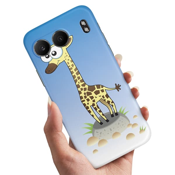 OnePlus Nord 4 - Skal/Mobilskal Tecknad Giraff