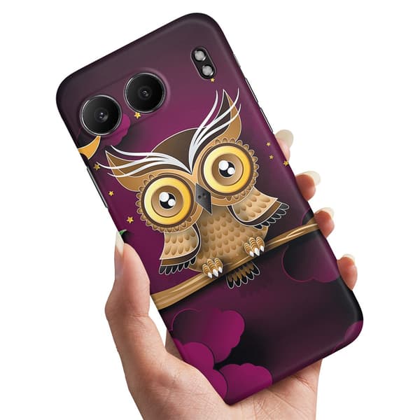 OnePlus Nord 4 - Cover/Mobilcover Lysbrun Ugle