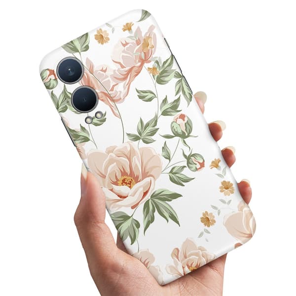 OnePlus Nord CE4 Lite 5G - Cover/Mobilcover Blomstermønster