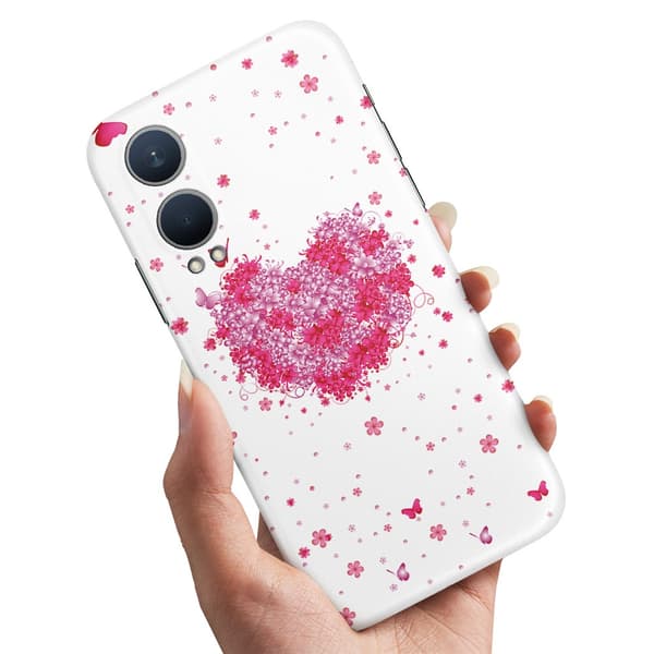 OnePlus Nord CE4 Lite 5G - Cover/Mobilcover Blomsterhjerte