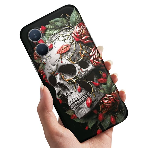 OnePlus Nord CE4 Lite 5G - Kuoret/Suojakuori Skull Roses