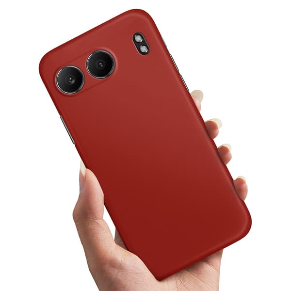 OnePlus Nord 4 - Deksel/Mobildeksel Mørkrød