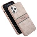 Miniatyrbild 2 av 4: Fodral till iPhone 12 Pro Max med tryck och Monochrome Stripe Luxury Guess Powder Pink