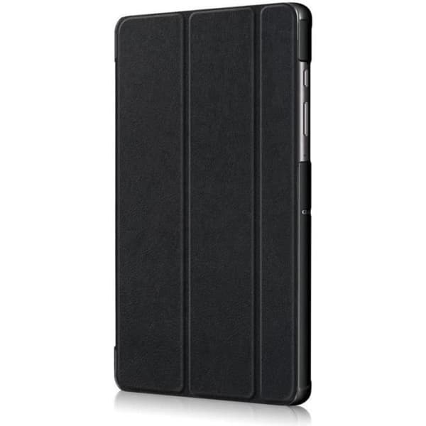 eSTUFF HOUSTON Foliofodral till Samsung Galaxy Tab S8/S7. Svart PU-läder fram med hård PC-baksida - 5704174302568