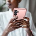 Miniatyrbillede 6 af 11: SKALO Samsung S24 FE Armor Cover kortholder - Rosa guld