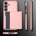 Miniatyrbillede 10 af 11: SKALO Samsung S24 FE Armor Cover kortholder - Rosa guld