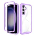 Miniatyrbild 1 av 6: SKALO Samsung S24 FE Shockproof Clear Hybrid Skal - Lila