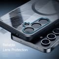 Pikkukuva 8 / 11: DUX DUCIS Samsung S24 FE Aimo Series Magnetic Ring Suojakuori - Musta