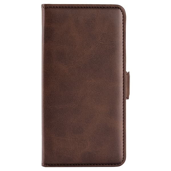 SKALO Samsung S24 FE Premium Plånboksfodral - Brun