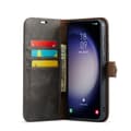 Miniatyrbillede 2 af 11: DG MING Samsung S24 FE 2-i-1 Magnet Pungetui - Grå