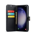 Pikkukuva 2 / 11: DG MING Samsung S24 FE 2-in-1 magneetti lompakkokotelo - Musta