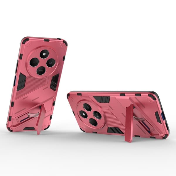 SKALO Xiaomi Redmi 14C Armor Hybrid Skal - Rosa