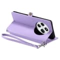 Pikkukuva 4 / 11: SKALO Xiaomi Redmi 14C PU-Nahkakotelo Lompakkokotelo - Violetti