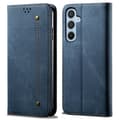 Pikkukuva 1 / 6: SKALO Samsung S24 FE Jeans Lompakkokotelo - Sininen