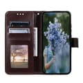 Miniatyrbillede 2 af 6: SKALO Xiaomi Redmi 14C Mandala Flip Cover - Brun