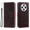 Miniatyrbillede 1 af 6: SKALO Xiaomi Redmi 14C Mandala Flip Cover - Brun