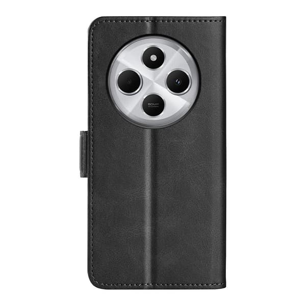 SKALO Xiaomi Redmi 14C Premium Plånboksfodral - Svart
