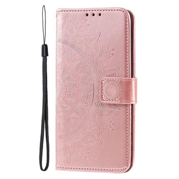 SKALO Xiaomi 14T Pro Mandala Plånboksfodral - Roséguld