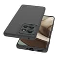 Miniatyrbillede 4 af 5: SKALO Motorola Edge 50 5G Matte Black Ultra-tynd TPU Cover