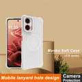 Miniatyrbild 2 av 7: IMAK Motorola Moto G35 5G UC-6 Series Skal - Vit
